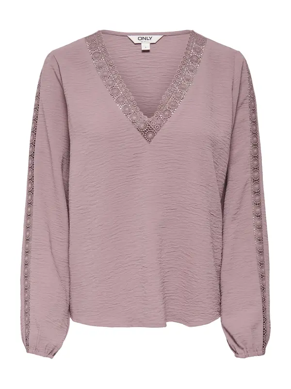 ONLY ONLY Bluza 'ONLGREGOR METTE'  sivkasto ljubičasta (mauve)