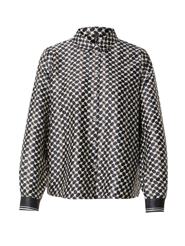 ONLY ONLY Bluza 'ONLJANE'  svijetlosmeđa / crna / bijela