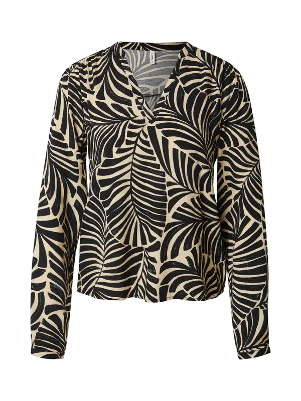 ONLY ONLY Bluza 'ONLJOSIE'  bež / crna