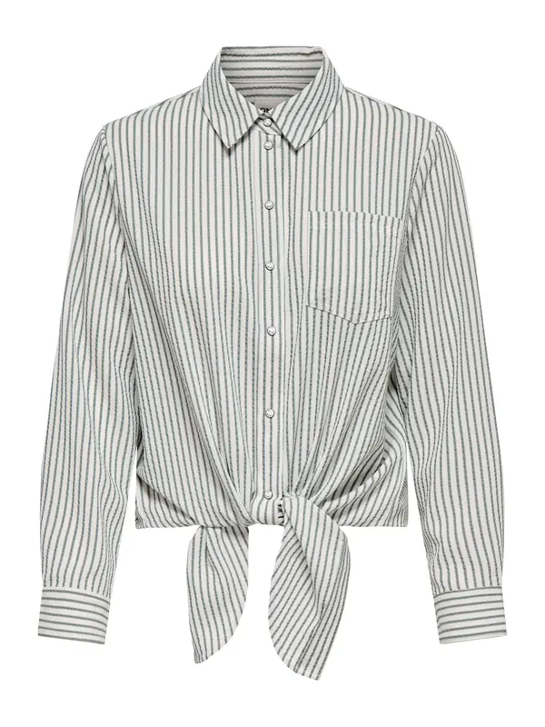 ONLY ONLY Bluza 'ONLLECEY'  siva / bijela
