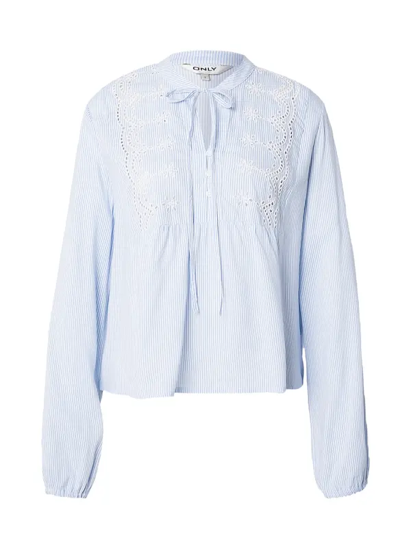 ONLY ONLY Bluza 'ONLLennyo'  svijetloplava / bijela