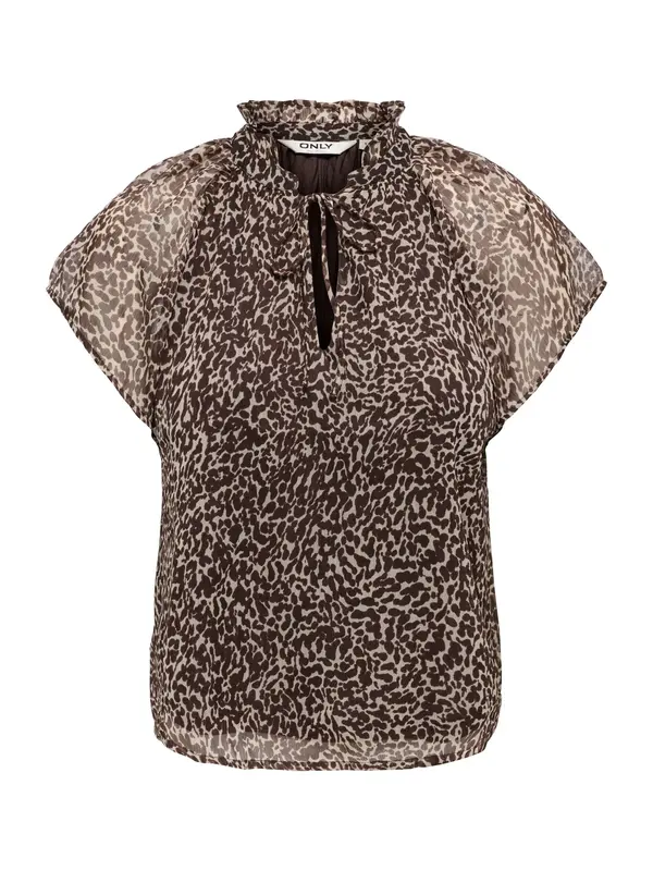 ONLY ONLY Bluza 'ONLLERI-PENINNA'  čokolada / svijetlosmeđa