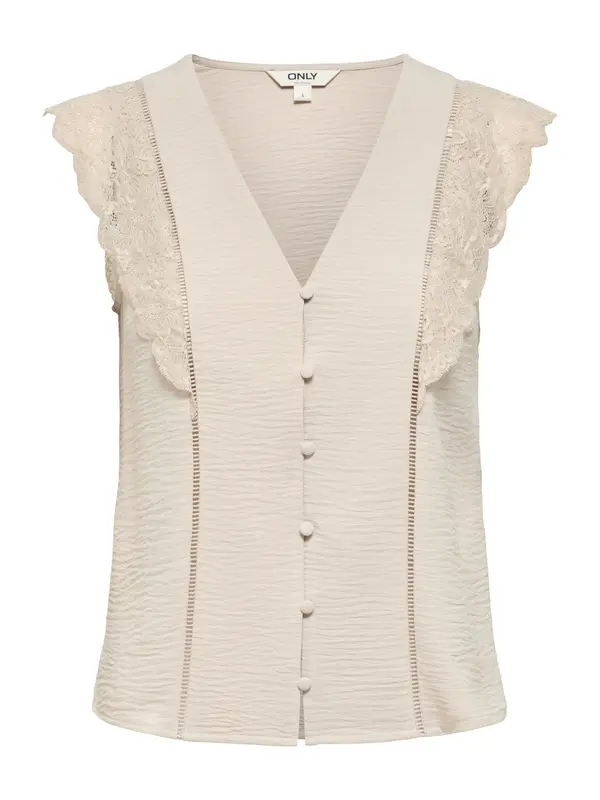 ONLY ONLY Bluza 'ONLMETTE'  svijetlobež