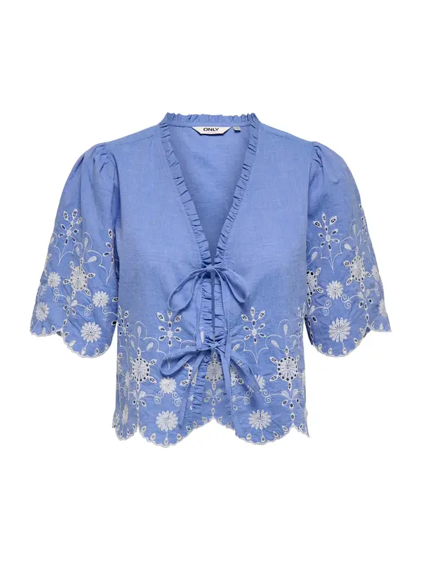 ONLY ONLY Bluza 'ONLMiffy'  kraljevsko plava / prljavo bijela