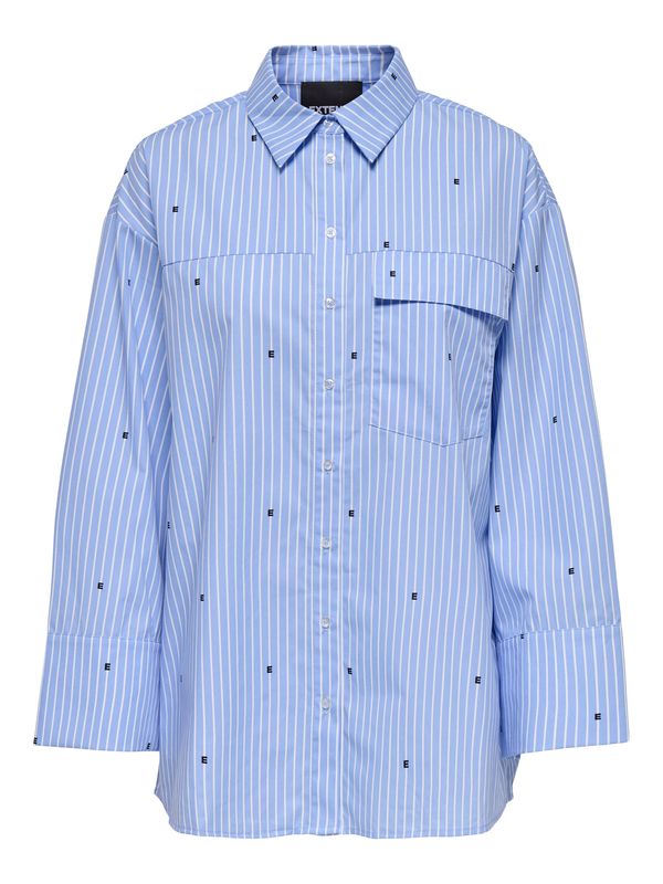 ONLY ONLY Bluza 'ONLNAIMA'  svijetloplava / crna / bijela