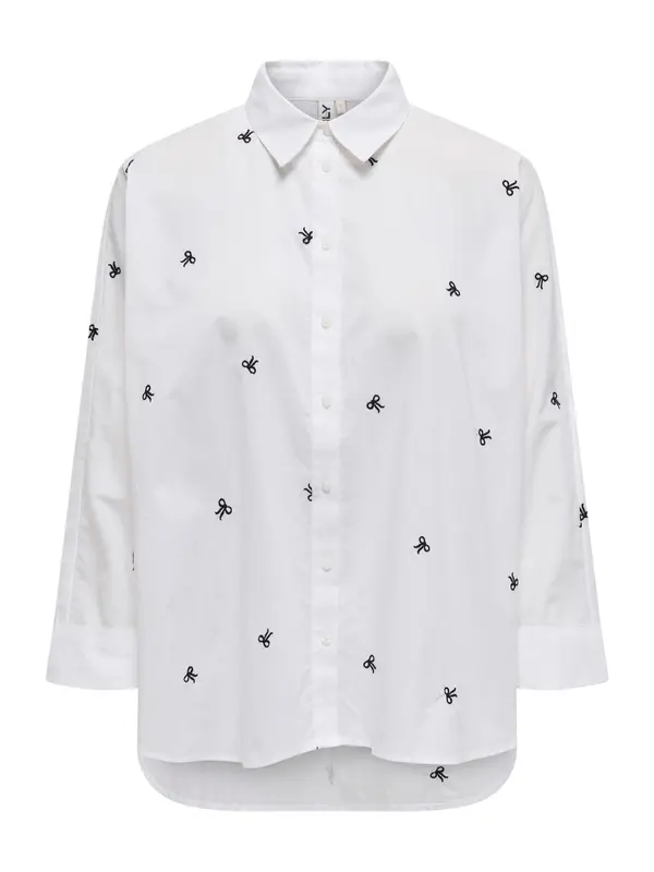 ONLY ONLY Bluza 'ONLNEW LINA GRACE'  crna / bijela