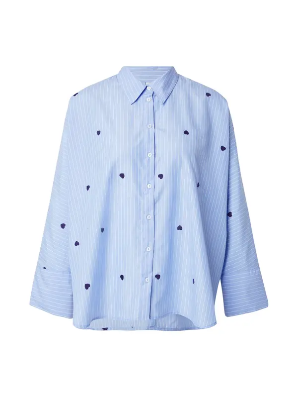 ONLY ONLY Bluza 'ONLNEW LINA GRACE'  morsko plava / svijetloplava / bijela