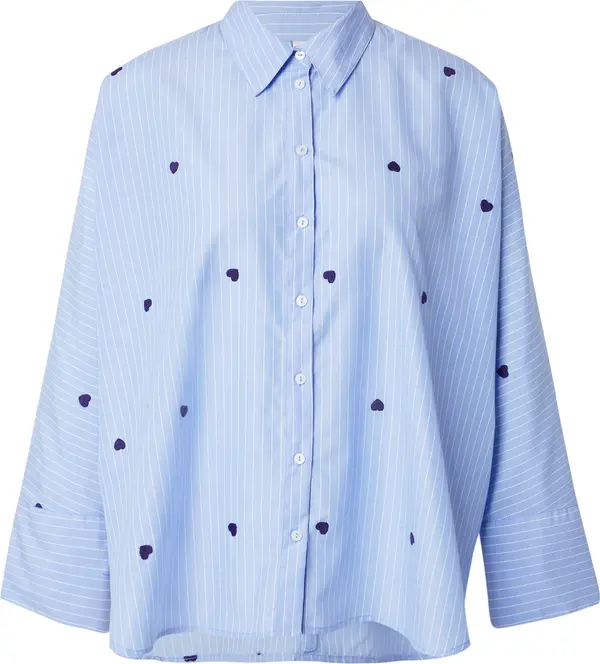 ONLY ONLY Bluza 'ONLNEW LINA GRACE'  morsko plava / svijetloplava / bijela