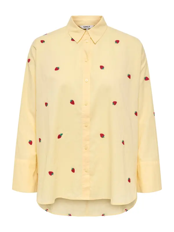 ONLY ONLY Bluza 'ONLNew Lina Grace'  žuta / zelena / crvena