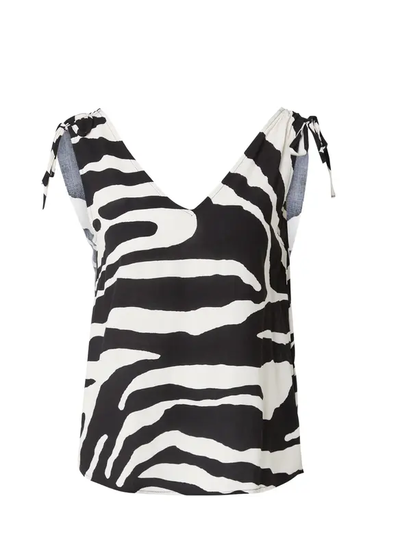 ONLY ONLY Bluza 'ONLNOVA'  crna / bijela