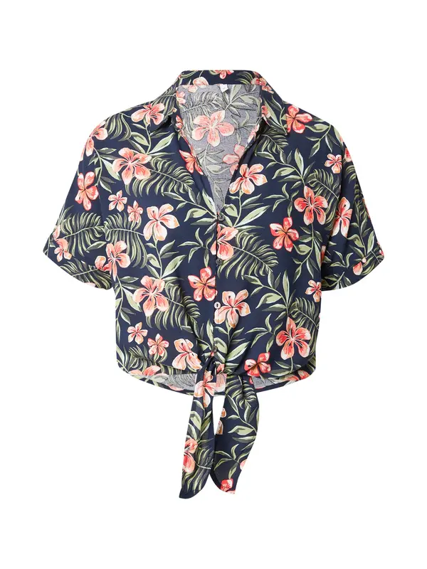 ONLY ONLY Bluza 'ONLNOVA'  mornarsko plava / maslinasta / marelica / svijetlo crvena