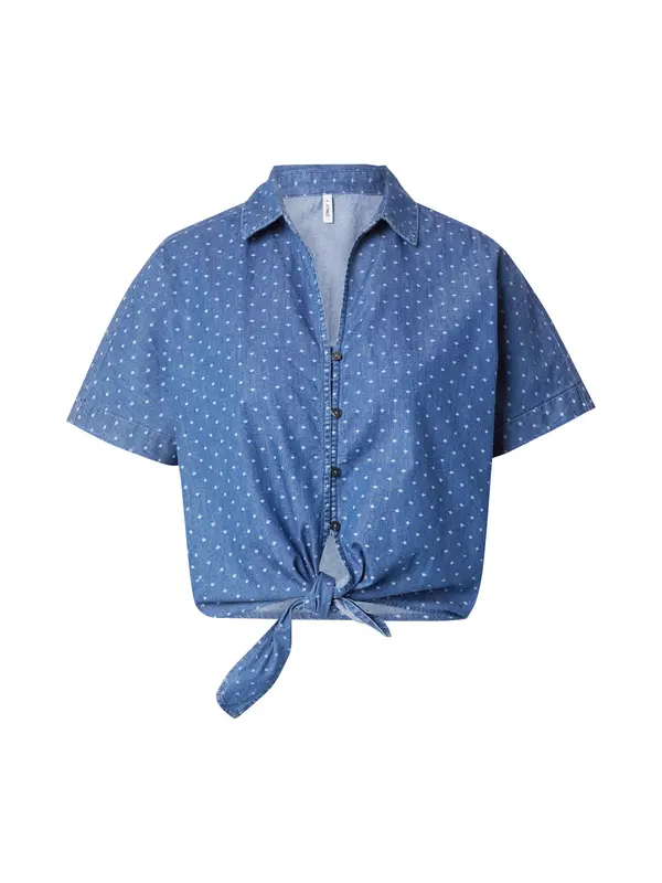 ONLY ONLY Bluza 'ONLNova'  plavi traper / bijela