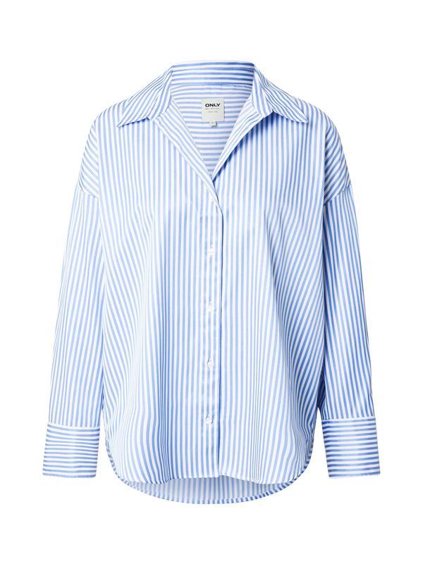 ONLY ONLY Bluza 'ONLOREGON'  svijetloplava / bijela