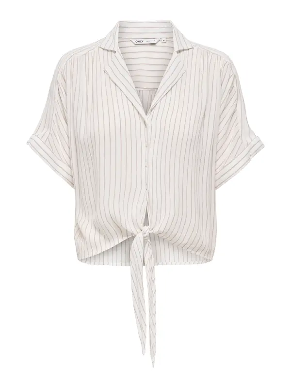 ONLY ONLY Bluza 'ONLPAULA'  smeđa / prljavo bijela