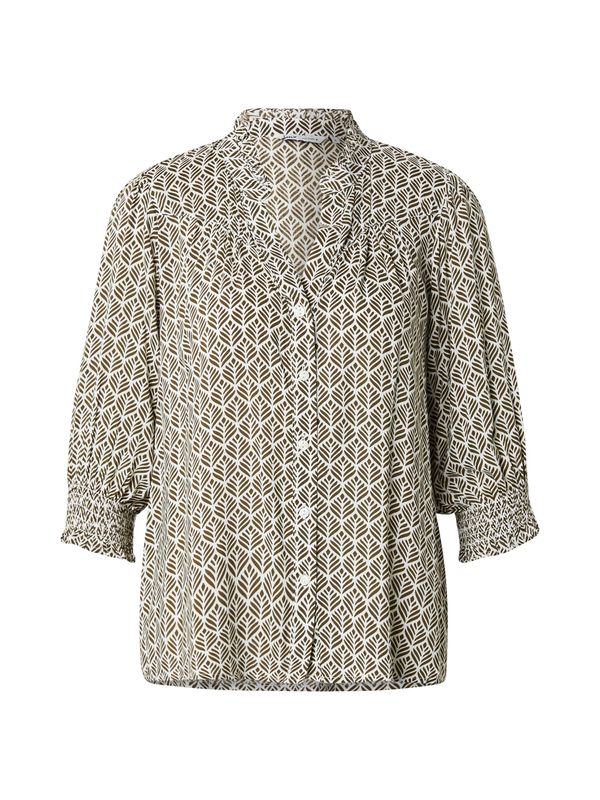 ONLY ONLY Bluza 'ONLRAYA'  smeđa / bijela