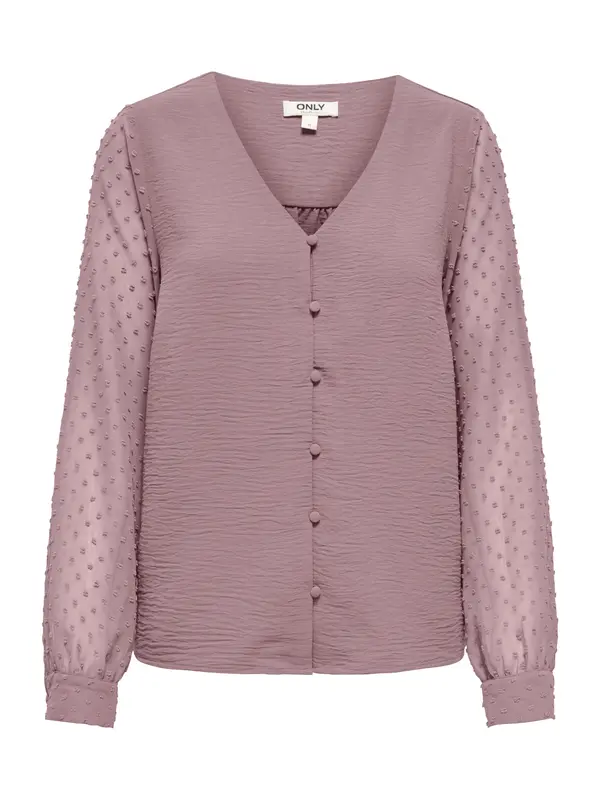 ONLY ONLY Bluza 'ONLRHODES METTE'  sivkasto ljubičasta (mauve)