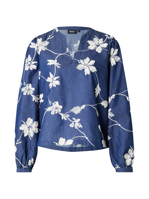 ONLY ONLY Bluza 'ONLSAKA'  tamno plava / bijela