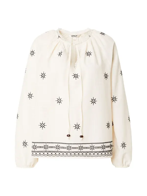 ONLY ONLY Bluza 'ONLSkye'  crna / bijela