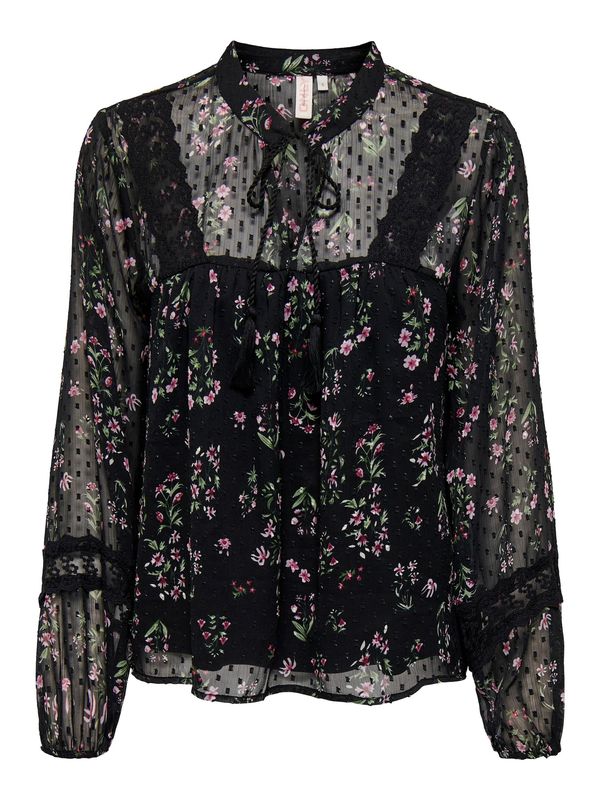 ONLY ONLY Bluza 'ONLTESSA ELIZA'  zelena / ciklama / crna / bijela