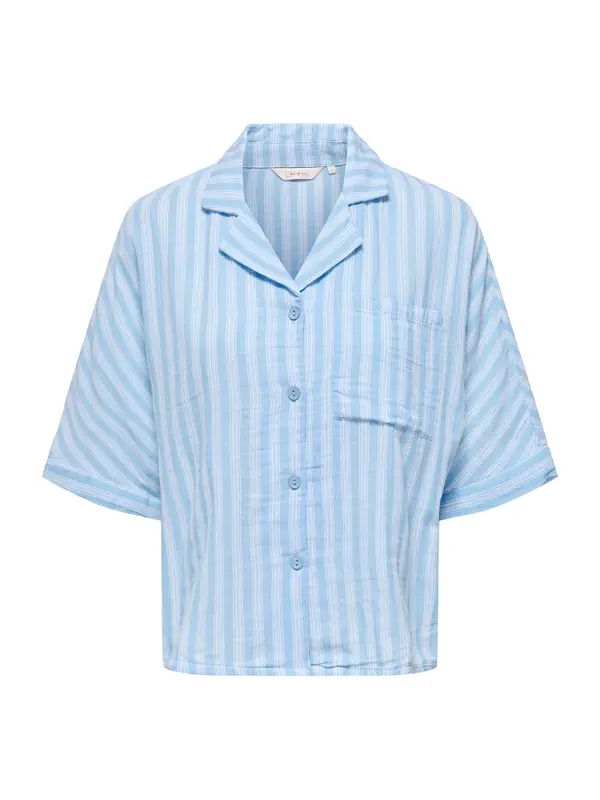 ONLY ONLY Bluza 'ONLTHYRA'  svijetloplava / bijela