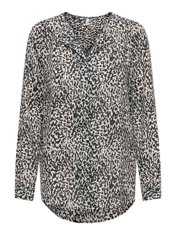 ONLY ONLY Bluza 'ONLTIANA'  svijetlosiva / crna