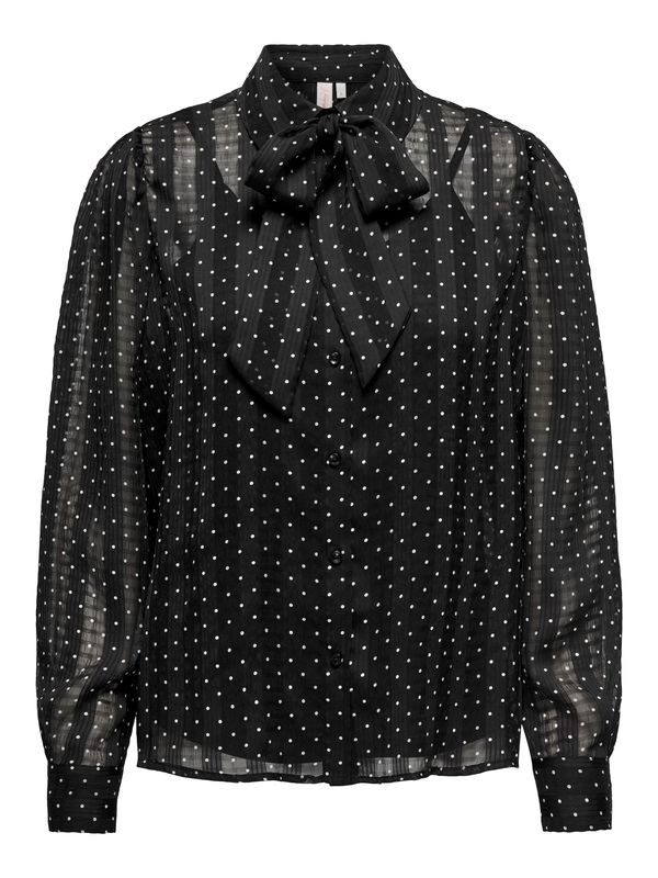 ONLY ONLY Bluza 'ONLTULA'  crna / bijela