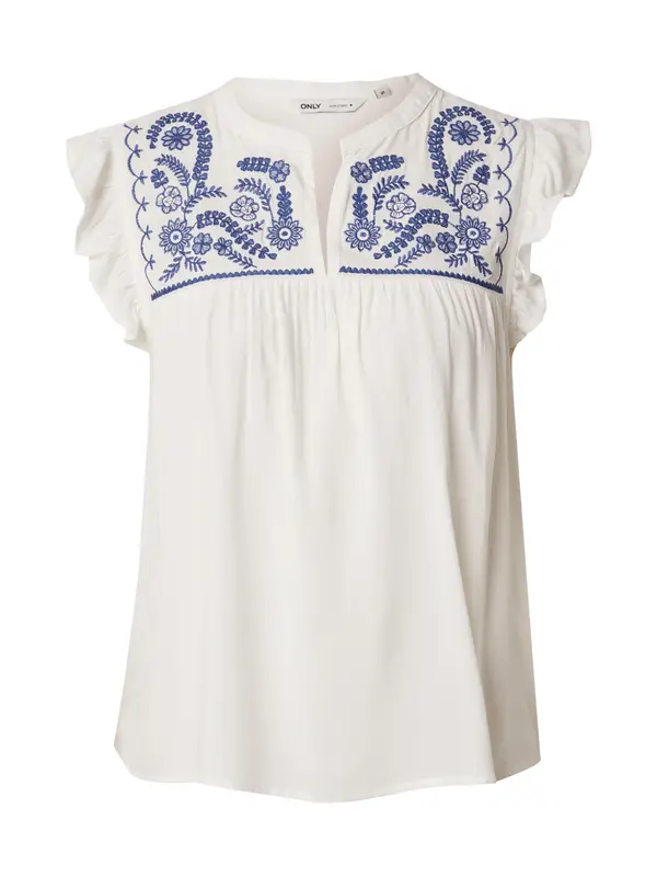 ONLY ONLY Bluza 'ONLVestine'  plava / bijela