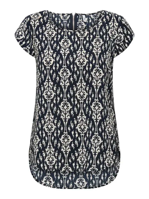 ONLY ONLY Bluza 'ONLVic'  tamno plava / prljavo bijela