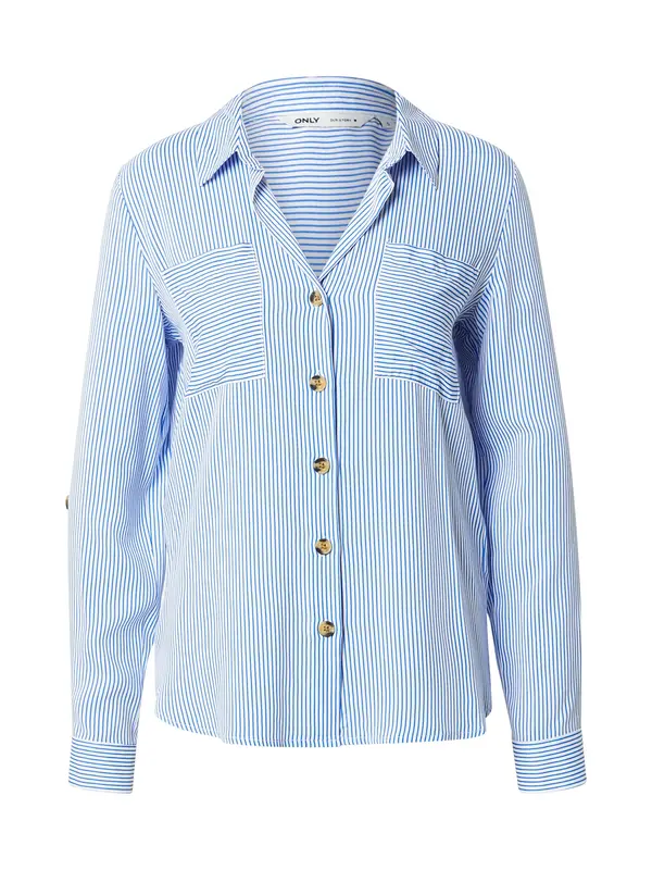 ONLY ONLY Bluza 'ONLYASMIN'  plava / bijela
