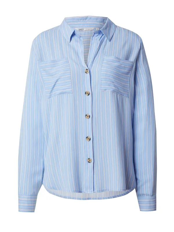ONLY ONLY Bluza 'ONLYasmin'  svijetloplava / bijela