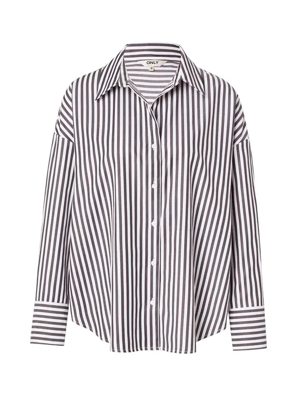 ONLY ONLY Bluza 'Oregon'  crna / bijela