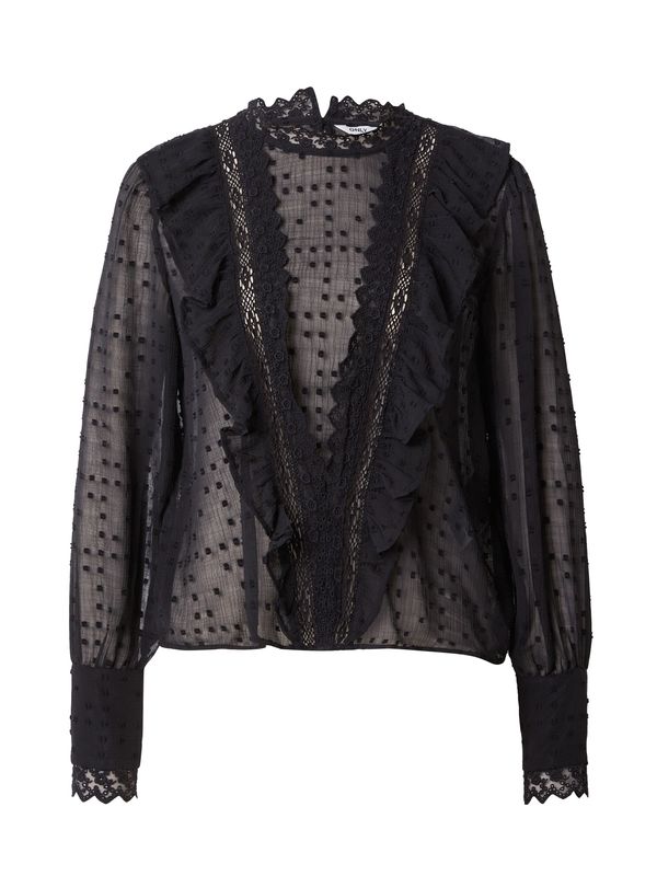 ONLY ONLY Bluza 'SILA LIFE'  crna