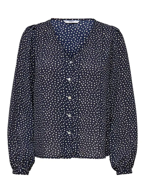 ONLY ONLY Bluza 'Sonja'  noćno plava / bijela