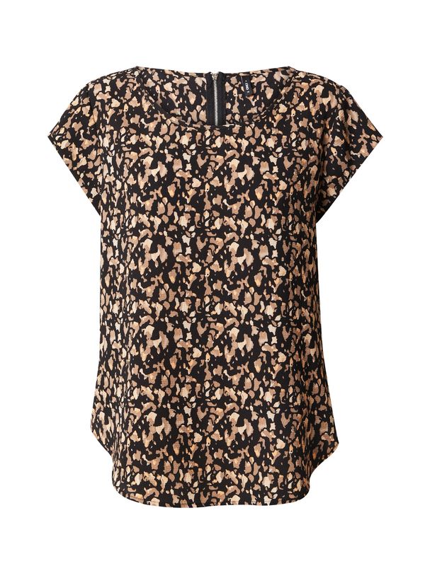 ONLY ONLY Bluza  svijetlobež / tamno bež / crna