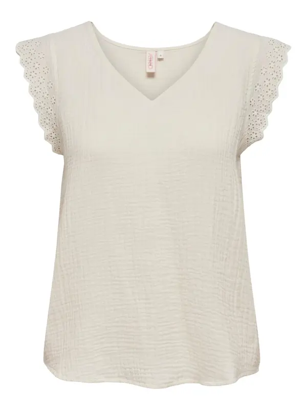 ONLY ONLY Bluza 'Thyra'  prljavo bijela
