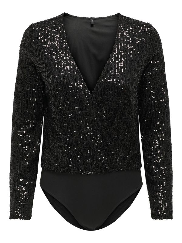 ONLY ONLY Bodi bluza 'EMINA'  crna