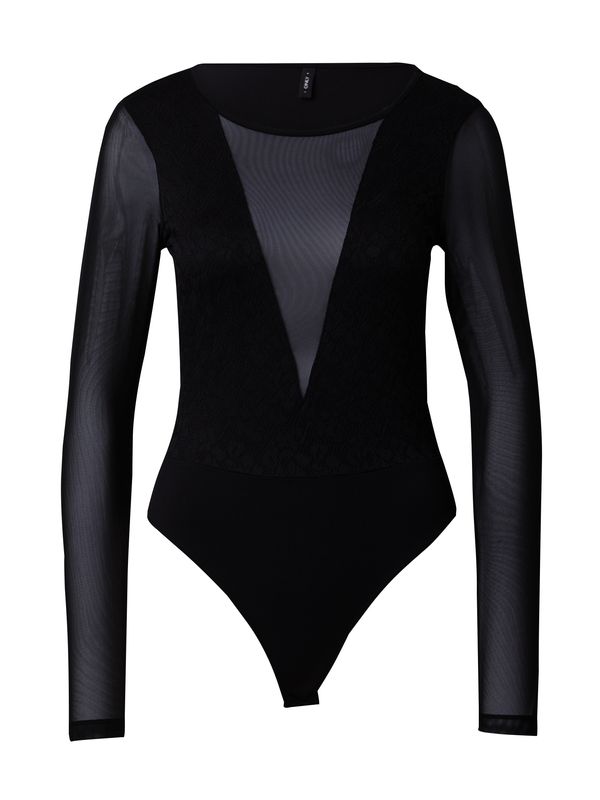 ONLY ONLY Bodi majica 'LOUISE'  crna