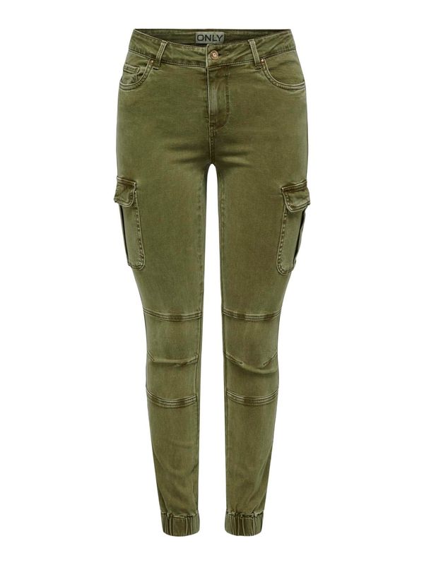 ONLY ONLY Cargo hlače 'MISSOURI'  maslinasta