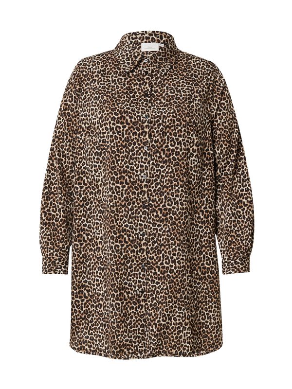 ONLY Carmakoma ONLY Carmakoma Bluza  antracit siva / bež siva / bijela