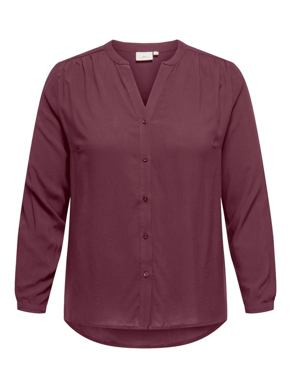 ONLY Carmakoma ONLY Carmakoma Bluza 'CARANITA'  burgund