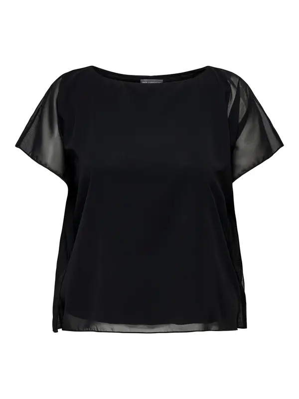 ONLY Carmakoma ONLY Carmakoma Bluza 'CARCOKO'  crna