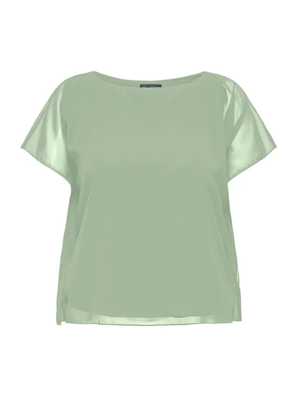 ONLY Carmakoma ONLY Carmakoma Bluza 'CARCOKO'  pastelno zelena