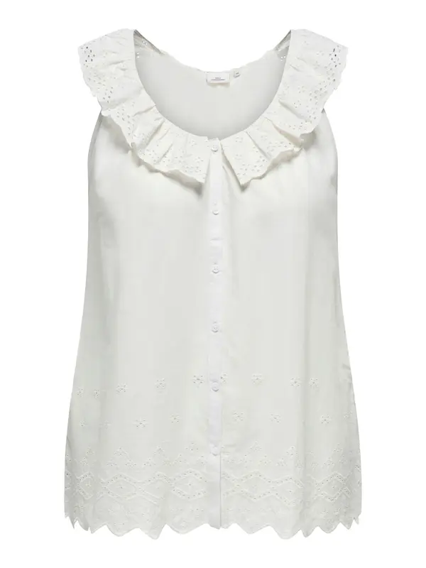 ONLY Carmakoma ONLY Carmakoma Bluza 'CarDew'  bijela