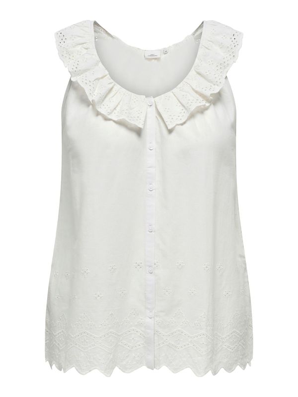 ONLY Carmakoma ONLY Carmakoma Bluza 'CarDew'  bijela