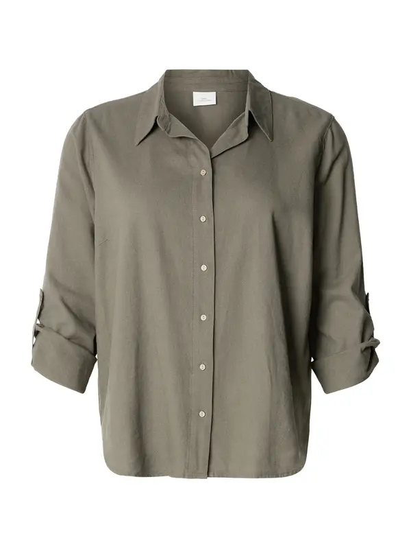 ONLY Carmakoma ONLY Carmakoma Bluza 'CARGOA'  maslinasta