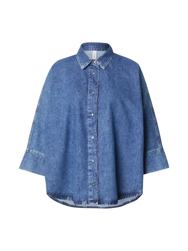 ONLY Carmakoma ONLY Carmakoma Bluza 'CARGRACE'  plavi traper
