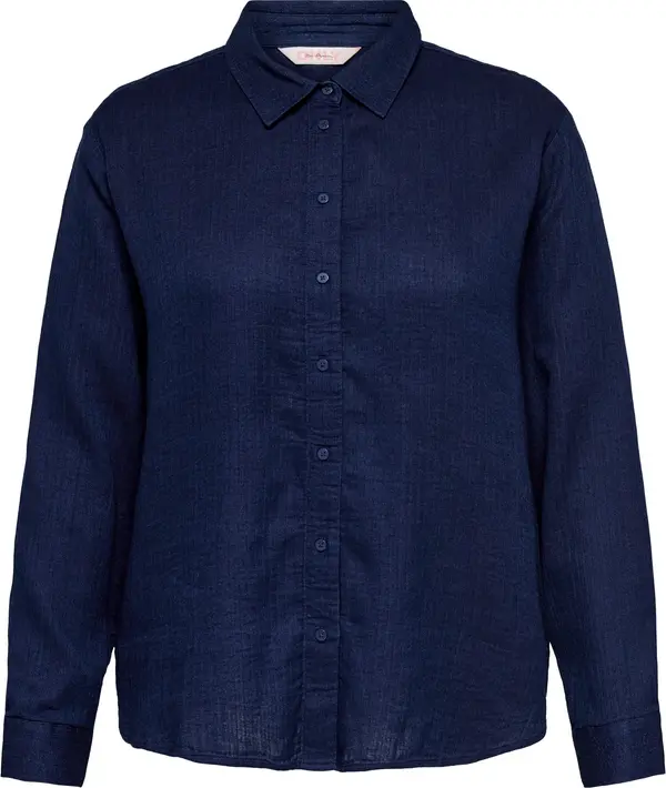 ONLY Carmakoma ONLY Carmakoma Bluza 'CARLeoni'  tamno plava