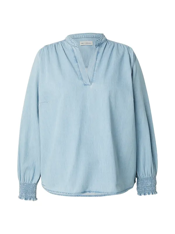 ONLY Carmakoma ONLY Carmakoma Bluza 'CARMETTA'  plavi traper