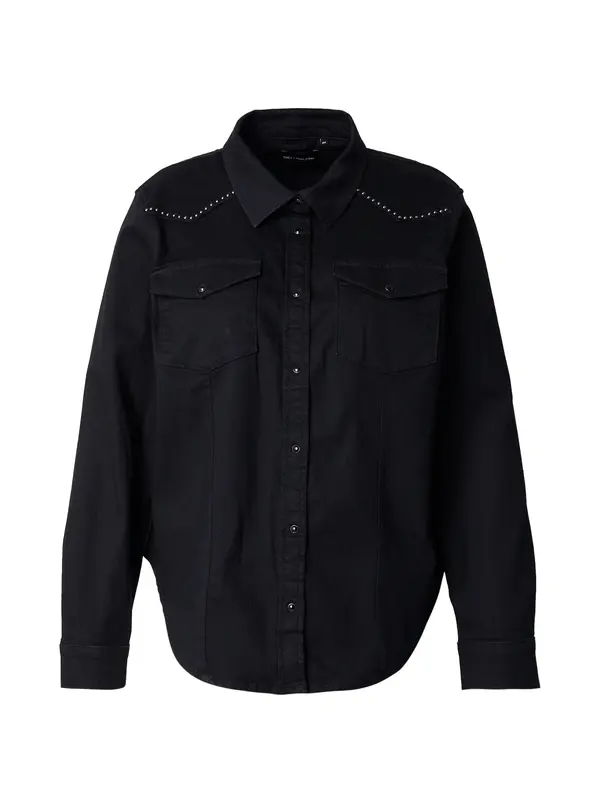 ONLY Carmakoma ONLY Carmakoma Bluza 'CARSASIA'  crni traper