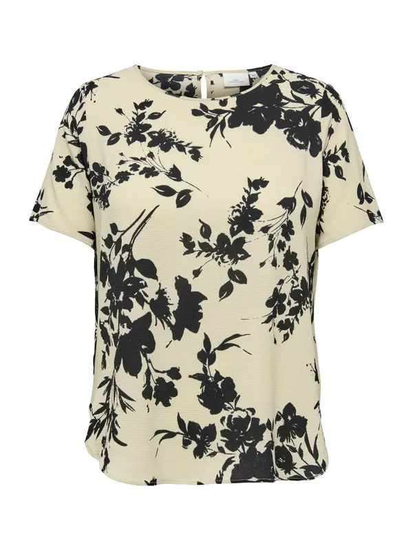 ONLY Carmakoma ONLY Carmakoma Bluza 'CARVICA'  boja pijeska / crna